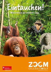 Kampagnenmotiv für die Erlebniswelt Asien