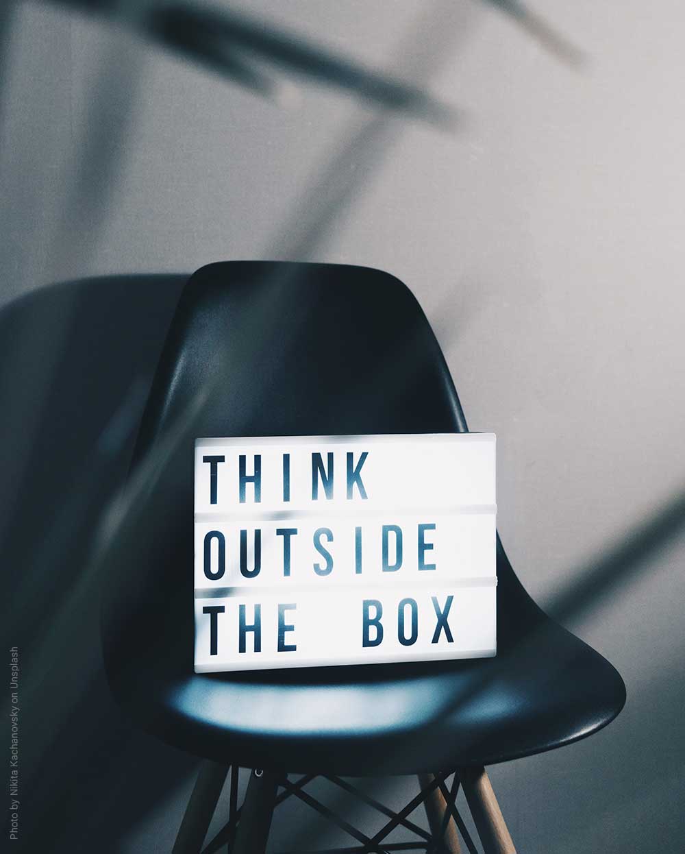 Symbolbild "Think Outside the Box"